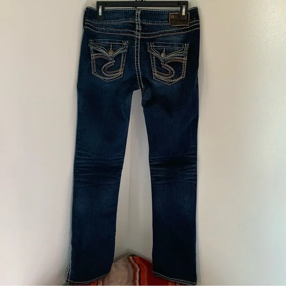 Silver Jeans McKenzie Slim Bootcut Jeans - Picture 1 of 16